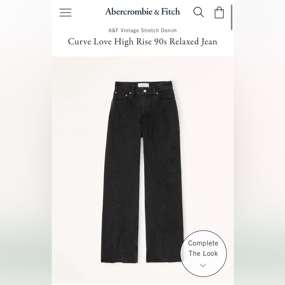 Curve Love High Rise 90s Relaxed Jean